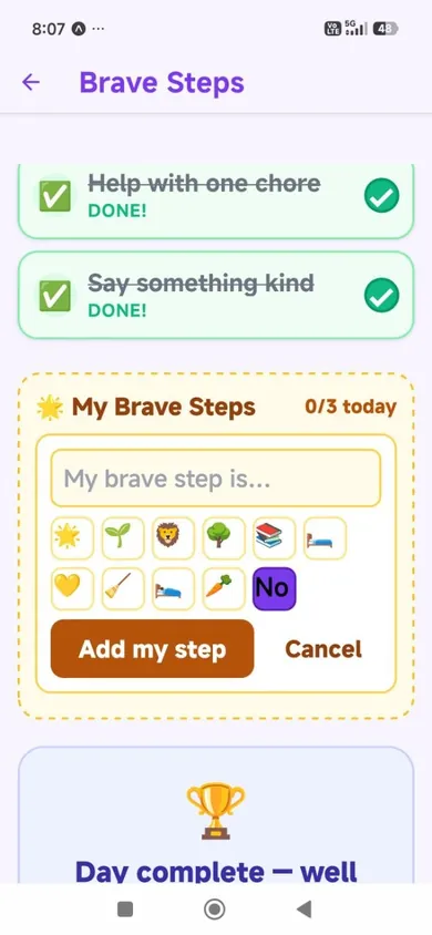 My Brave Step
